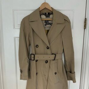 Classic Burberry trench coat. Used/good condition.